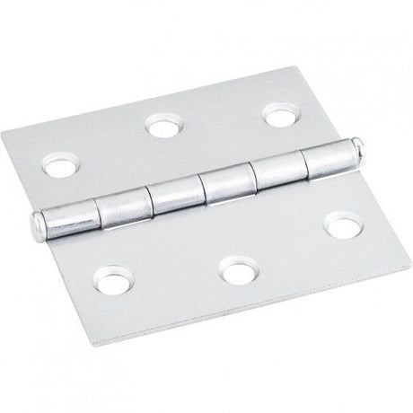 Hardware Resources 33524BC butt hinge in satin stainless, additional view