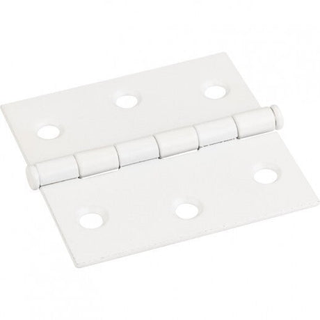 Hardware Resources 33524OWH butt hinge in satin stainless, additional view