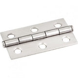 Hardware Resources 33527SS butt hinge in black, additional view