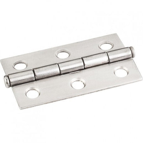 Hardware Resources 33527SS butt hinge in black, additional view