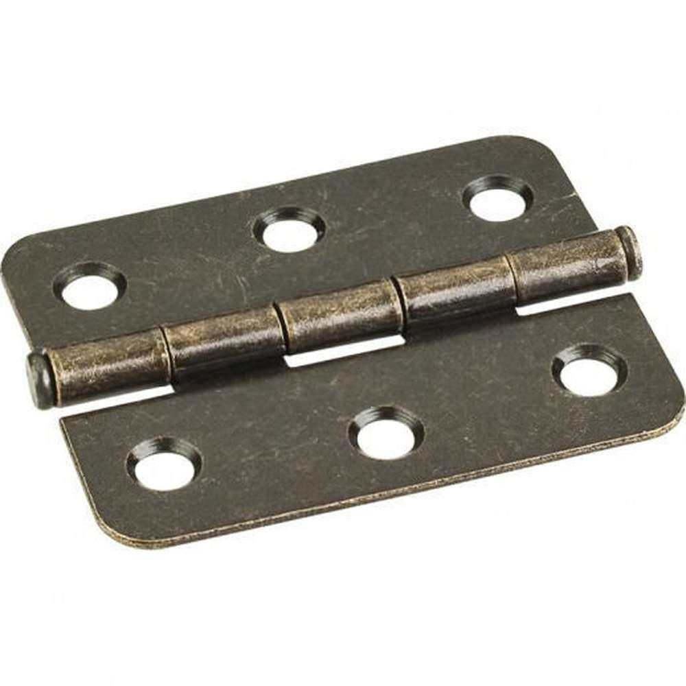 Hardware Resources 33530AB brushed antique brass butt hinge