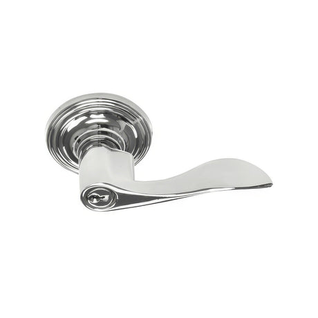 Better Home Products 33588CH Beuna Vista keyed entry keyed entry door lever, additional view
