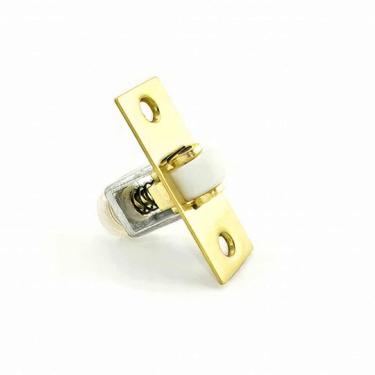 Ives 335B3 bright brass roller catch