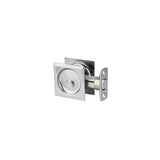 Kwikset 335SQT-26D satin chrome privacy pocket door lock