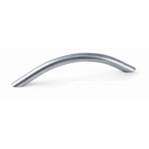 Laurey 33826 338 3.77" 1/2 Moon Steel Tech Cabinet Pull Polished Chrome