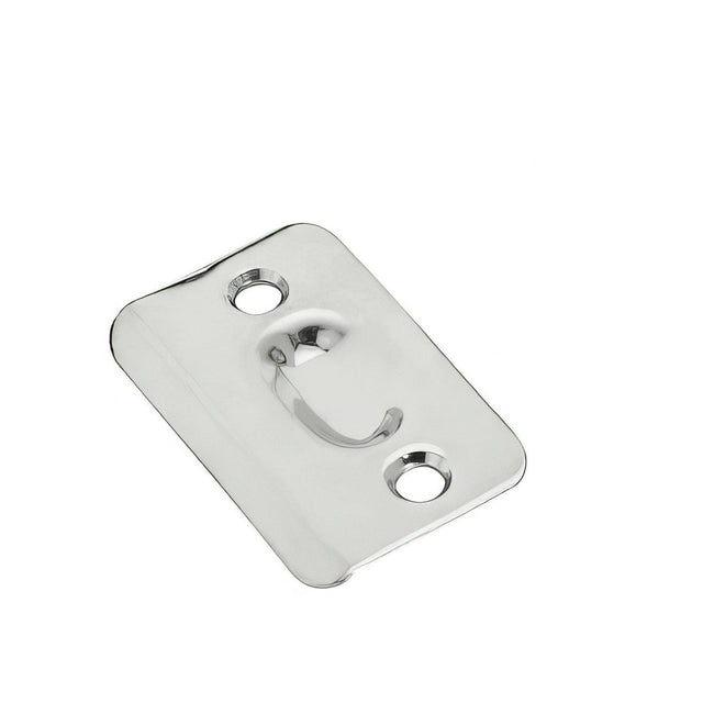 Better Home Products 33RCPC polished chrome ball catch strike plate