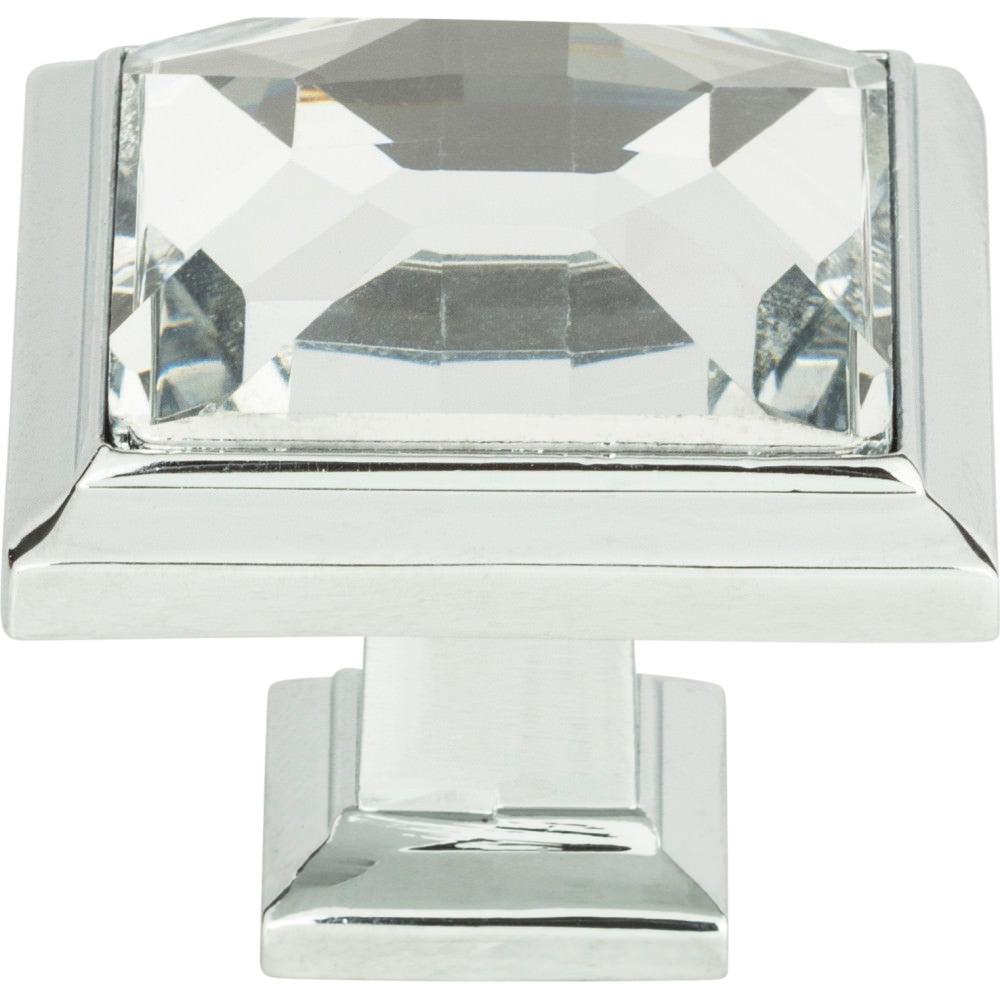 Atlas Homewares 340-CH polished chrome cabinet knob