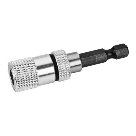 Hardware Resources 3412 1/4" x 2-3/8" Super Magnetic Bit Holder Stainless Steel