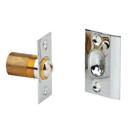 Ives 347B26 polished chrome ball catch