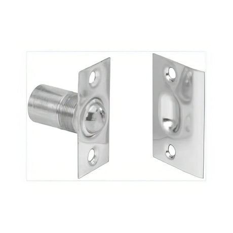 Ives 347B26D satin chrome ball catch