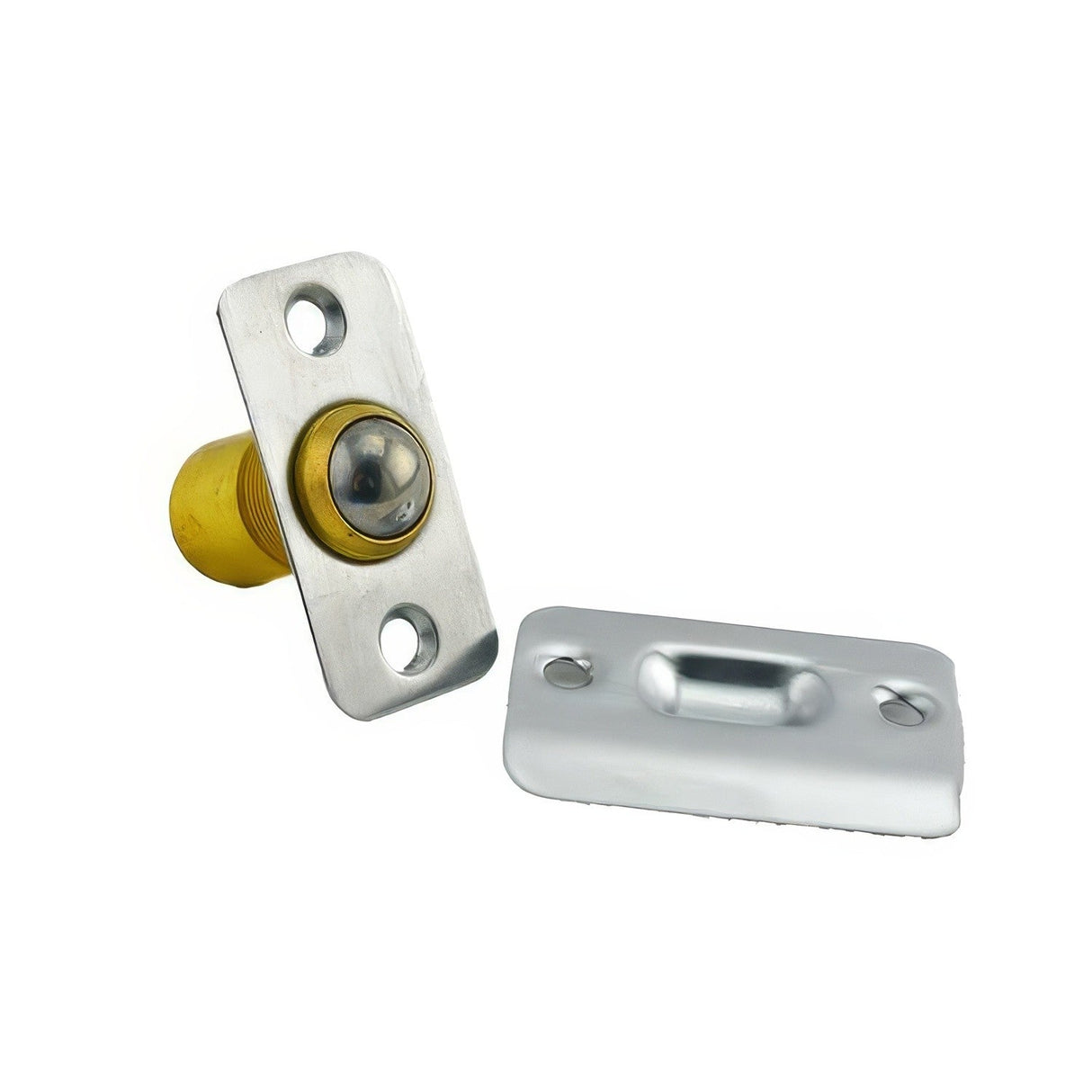 Ives 349B26D satin chrome ball catch
