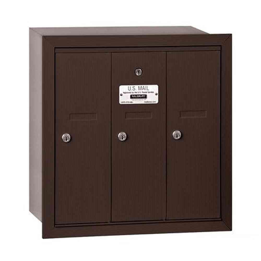 Salsbury Industries 3503ZRP bronze vertical mailbox private access