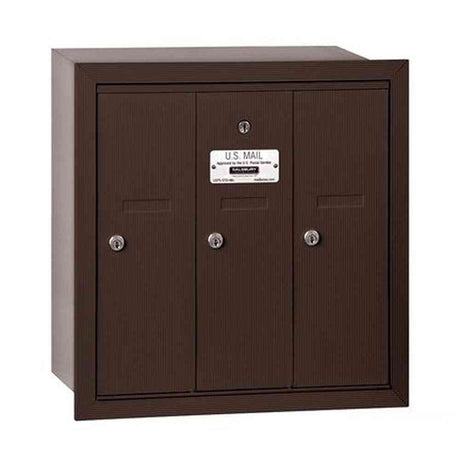 Salsbury Industries 3503ZRP bronze vertical mailbox private access