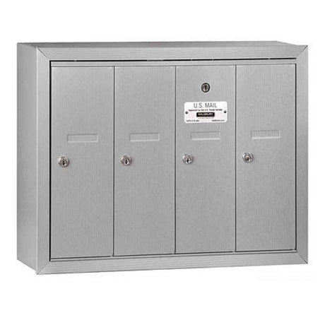 Salsbury Industries 3504ASU aluminum vertical mailbox usps access