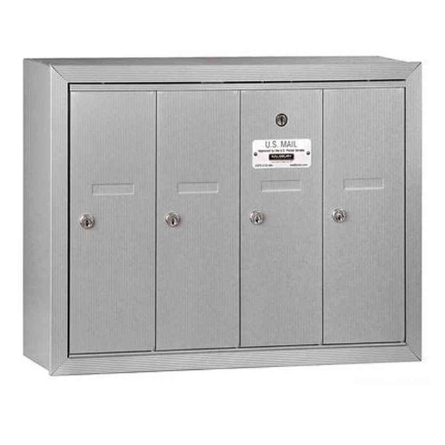Salsbury Industries 3504ASU aluminum vertical mailbox usps access