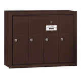 Salsbury Industries 3504ZSU bronze vertical mailbox usps access