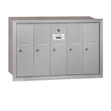Salsbury Industries 3505ARU aluminum vertical mailbox usps access