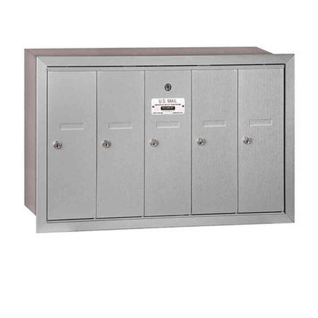 Salsbury Industries 3505ARU aluminum vertical mailbox usps access