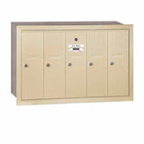 Salsbury Industries 3505SRU sandstone vertical mailbox usps access