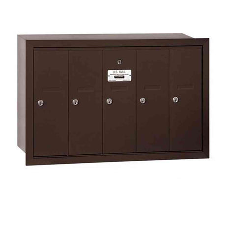 Salsbury Industries 3505ZRU bronze vertical mailbox usps access