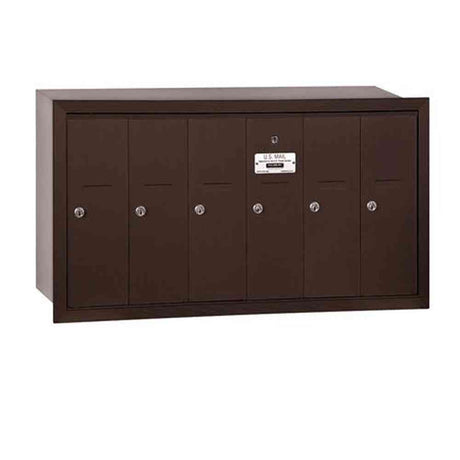 Salsbury Industries 3506ZRU bronze vertical mailbox usps access