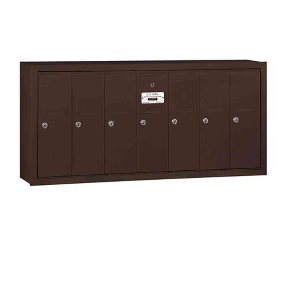 Salsbury Industries 3507ZSU bronze vertical mailbox usps access