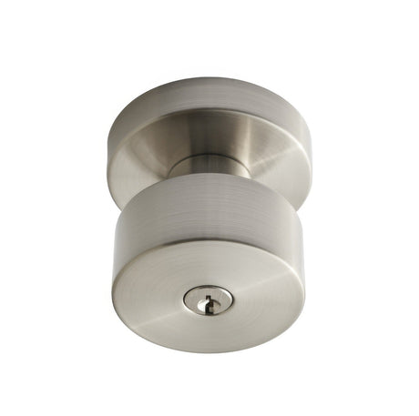 Better Home Products 35515SN satin nickel keyed entry door knob