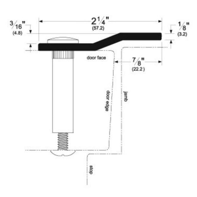 Pemko 3572SP80 galvanized steel weather stripping
