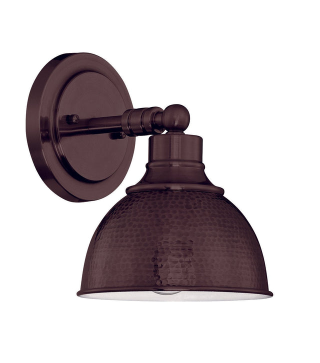 Craftmade 35901-ABZ aged bronze brushed wall sconce