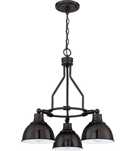 Craftmade 35923-ABZ Timarron 3 Light Down Chandelier Aged Bronze Brushed