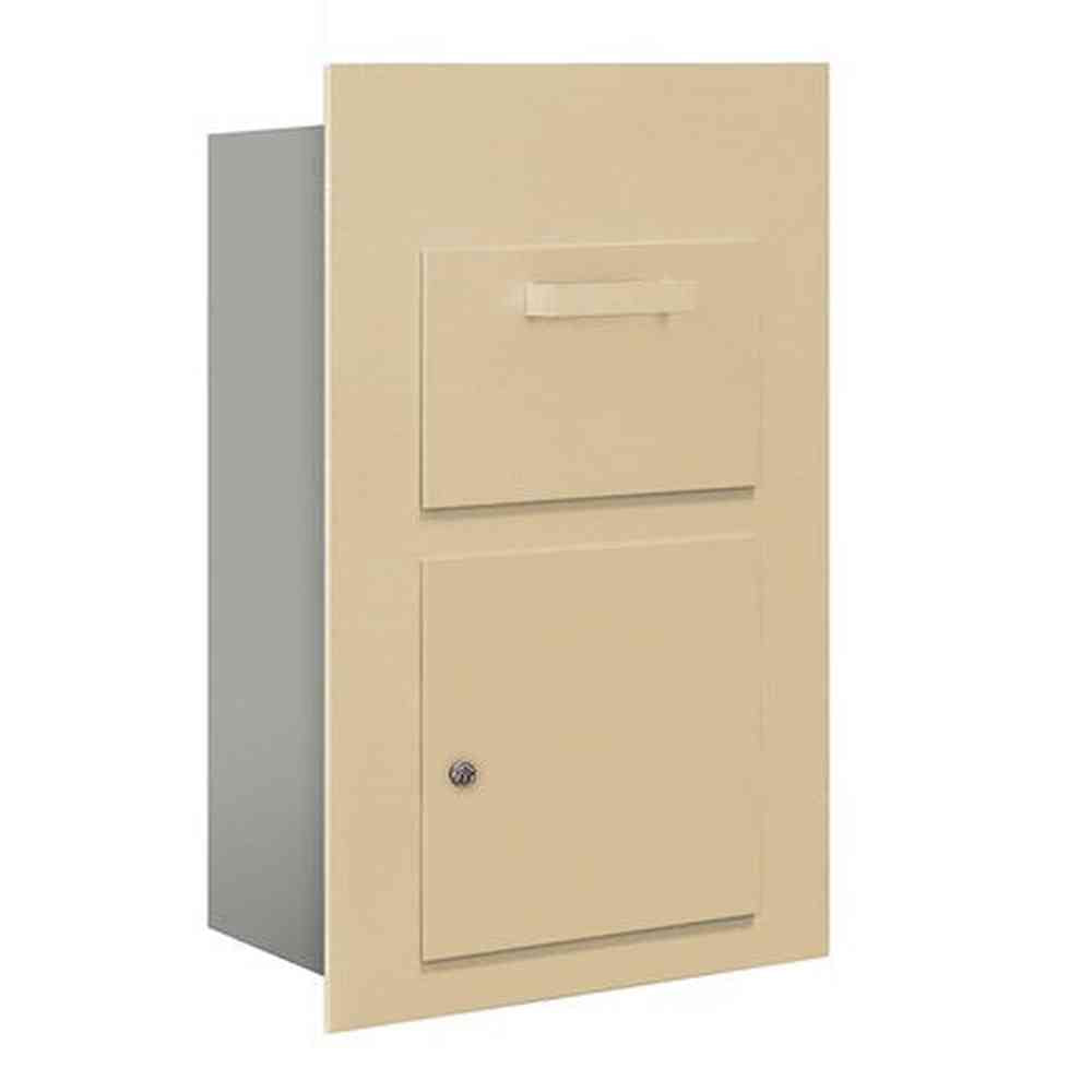 Salsbury Industries 3600C5-SFP sandstone mailbox units loading private access