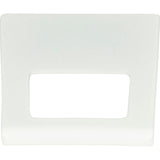 Atlas Homewares 362-WG white gloss cabinet pull