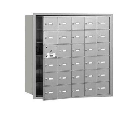 Salsbury Industries 3630AFU aluminum horizontal mailbox usps access