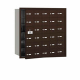 Salsbury Industries 3630ZFU bronze horizontal mailbox usps access
