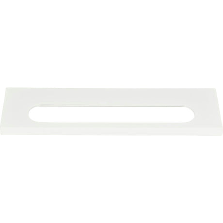 Atlas Homewares 365-WG white gloss cabinet pull