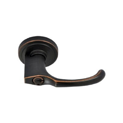 Better Home Products 56515SNRT Diamond Heights Right Hand Entry Lever Matte Black