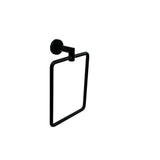 Orca Hardware 3660-BL black towel ring