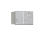 Salsbury Industries 3705D-01ARU-01-RU 4C Horizontal Mailbox 5 Door High Rear Loading USPS Access Aluminum