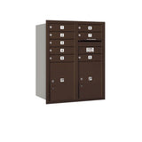 Salsbury Industries 3710D-08ZRP bronze horizontal mailbox private access