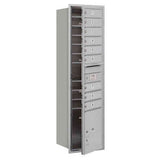 Salsbury Industries 3716S-09AFU aluminum horizontal maximum height mailbox usps access
