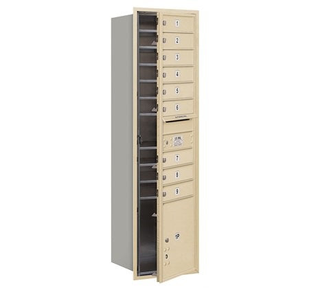 Salsbury Industries 3716S-09SFU horizontal maximum height mailbox usps access, additional view