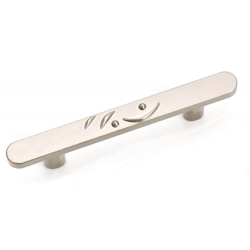 Laurey 37328 373 Graffiti 3" Zinc Cabinet Pull Satin Nickel