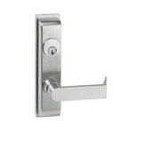 Von Duprin 373L26RHR bright chrome lever control trim