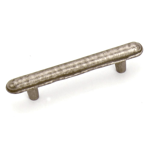Laurey 37520 375 Merlot 3" Zinc Cabinet Pull Iron Black