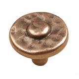 Laurey 37607 376 Nevada 1-3/8" Zinc Cabinet Knob Antique Copper