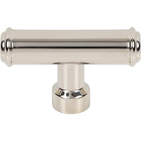 Top Knobs TK3412PN Lavington 2 1/4" Length Bar Knob Polished Nickel