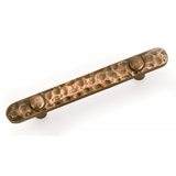 Laurey 37707 377 Nevada 3" Zinc Cabinet Pull Antique Copper
