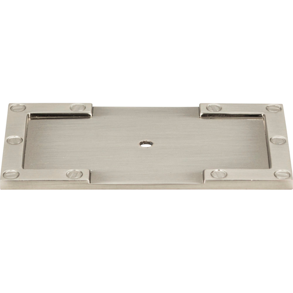 Atlas Homewares 378-BRN brushed nickel backplates