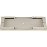 Atlas Homewares 378-BRN brushed nickel backplates