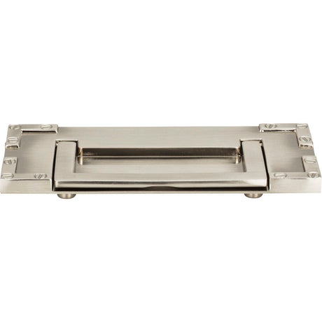 Atlas Homewares 380-BRN brushed nickel drop cabinet pull